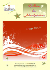 Bulletin des Manifestations Hiver 2013