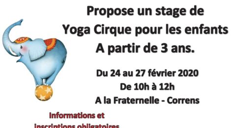 Stage de Yoga Cirque