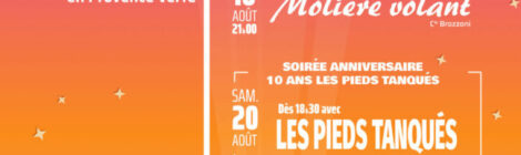 Les Nuits du Château - Edition 2022 Soirée 10ème anniversaire Les Pieds Tanqués suivi des Zabloks