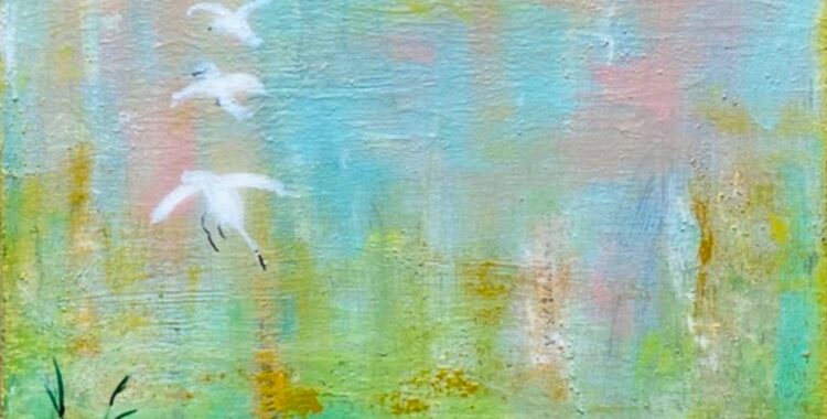 Dans le cadre du Printemps des Poètes, Marie-Claude Lambert propose une exposition "Un printemps sans frontières"