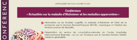 Conférence sur la maladie d'Alzheimer et les maladies apparentées