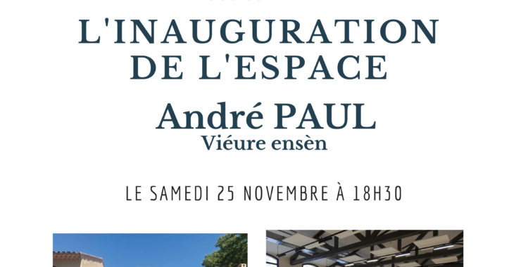 Inauguration de la salle des fêtes