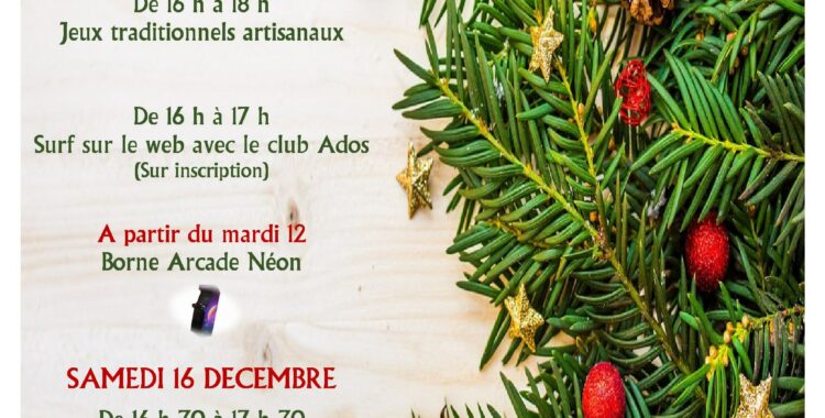 En décembre à la médiathèque