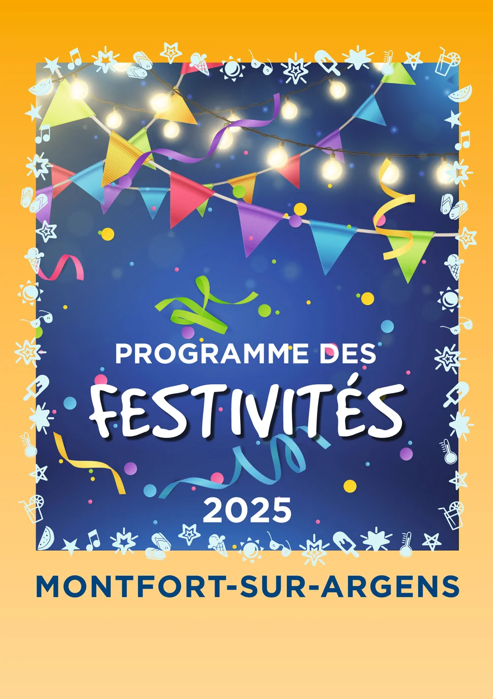 Programme des festivités 2025