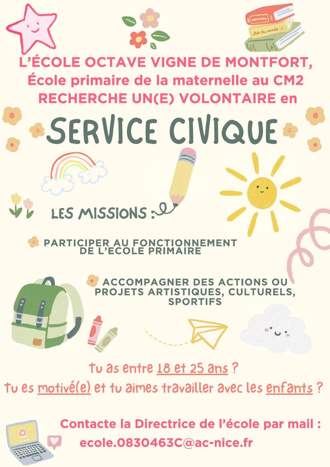 affiche recrutement juin2025