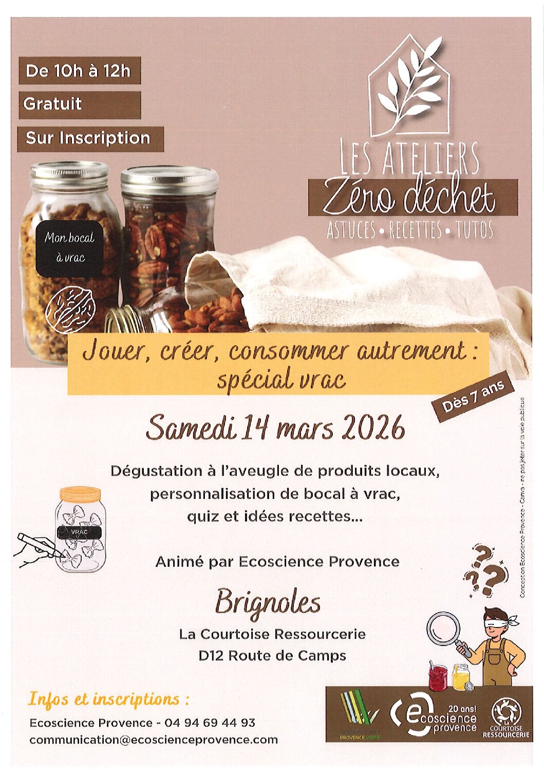 Atelier zéro déchets