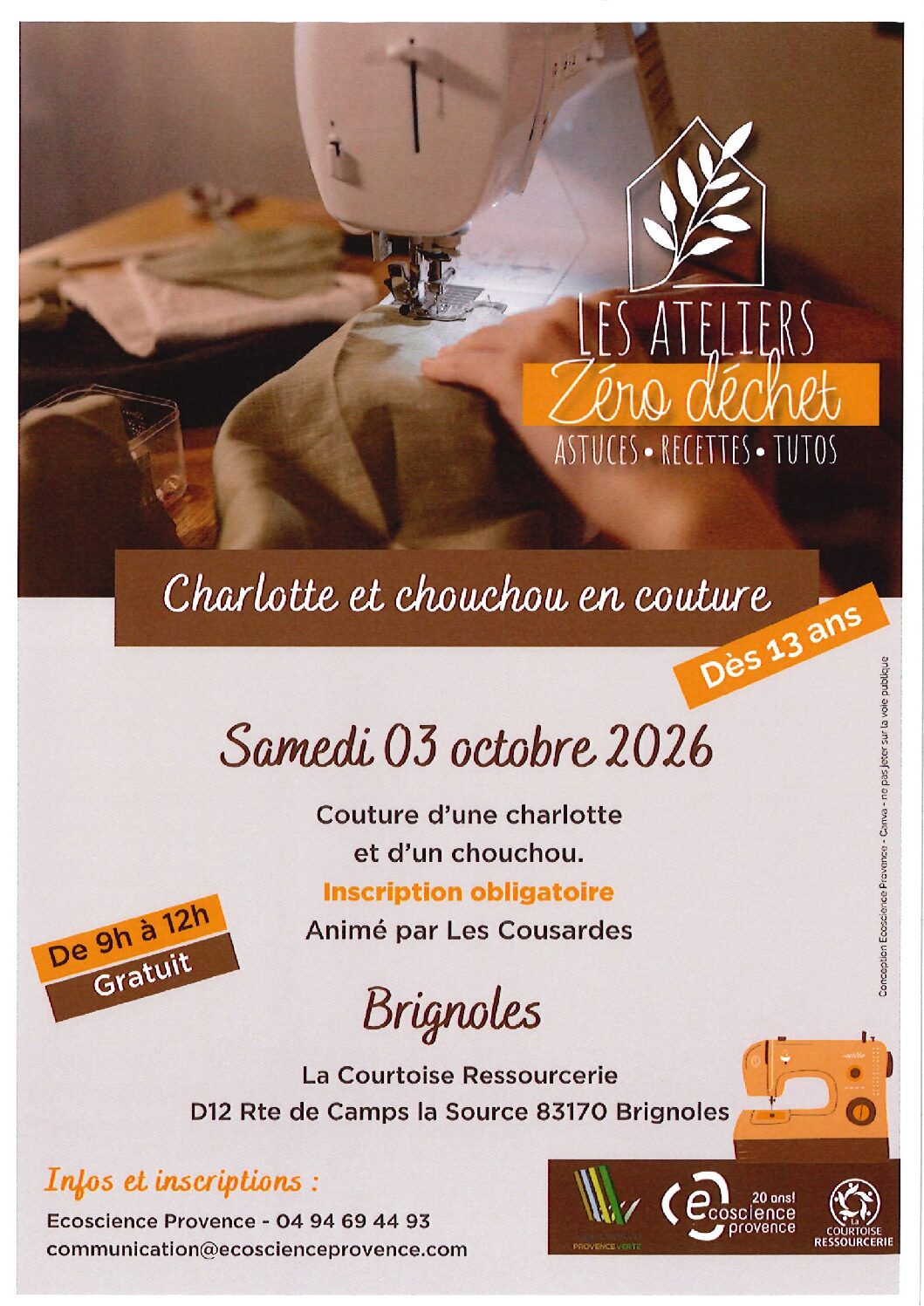 Atelier zéro déchet